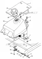 CARBURANT TANK BIG BOSS 6X6 400L W97AE38A (4940814081A013)