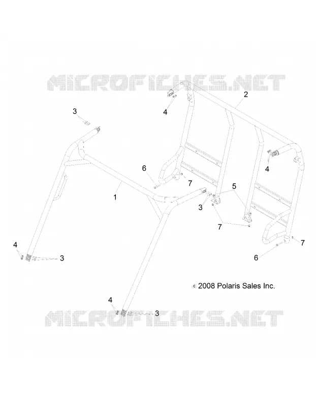 CHASSIS, CAB CADRE