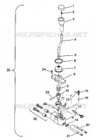 SYSTÈME DE SELECTION DE VITESSE 6X6 350L S938739 (4924362436038A)