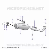 ENGINE, ECHAPPEMENT