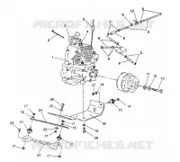 SUPPORT MOTEUR STARLITE GT / 0933127 (4923232323022A)