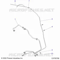 SYSTÃˆME D'ALIMENTATIONS, FUEL LINES, STD.
