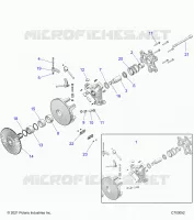 SYSTÃˆME DE TRANSMISSION, PRIMARY CLUTCH