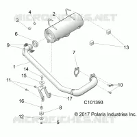 ENGINE, ECHAPPEMENT