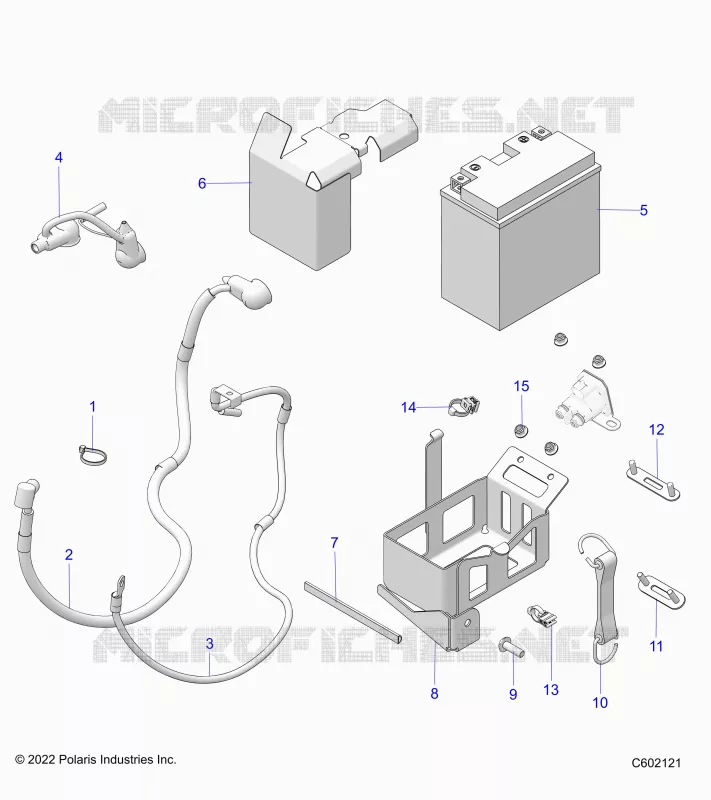 ELECTRICITE, BATTERY/BOX AND CABLES