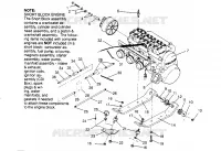 SUPPORT MOTEUR RXL 0966768 (4932033203C002)