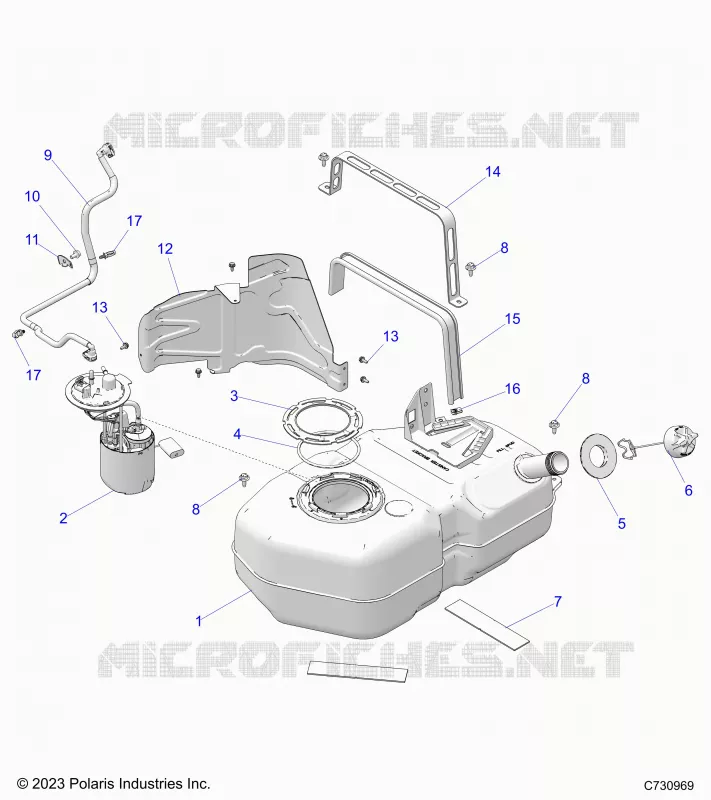 SYSTÃˆME D'ALIMENTATION, FUEL TANK ASM.