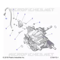 SYSTÃˆME DE TRANSMISSION, MAIN GEARCASE MOUNTING