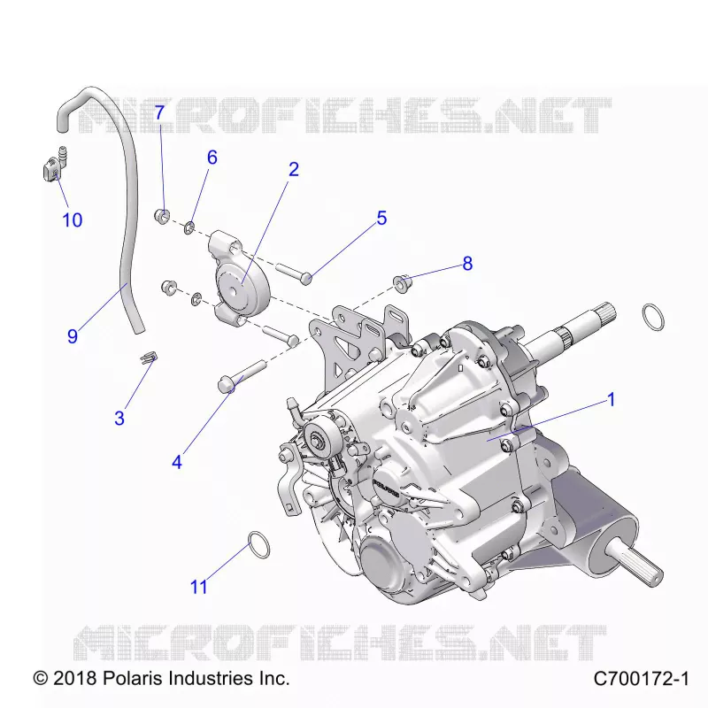 SYSTÃˆME DE TRANSMISSION, MAIN GEARCASE MOUNTING