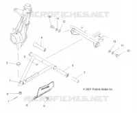 SUSPENSION, A-ARM and SUPPORT MOUNTING