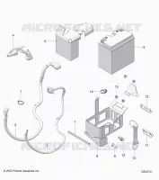 ELECTRICITE, BATTERY/BOX AND CABLES