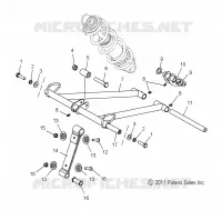 BRAS DE SUSPENSION AVANT (155 INCH)