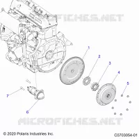 DEMARREUR, FLYWHEEL AND RELATED