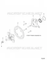 SUSPENSION AVANT CARRIER- Z19VFE99AD/BD/AK/BK/AN/BN/LD/K99AD/BD/AK/BK/AN/BN/LK/LE/L99AC/BC/M99AL (702255)