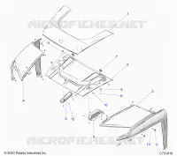 CAPOT AND FRONT FENDERS