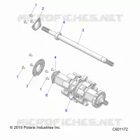 DRIVE TRAIN, JACKSHAFT AND ARBRE DE TRANSMISSION