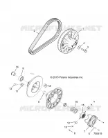 SYSTÈME DE TRANSMISSION, SECONDARY CLUTCH