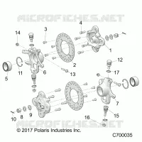 SUSPENSION AVANT HUB