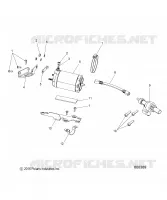 ENGINE, DEMARREUR MOTOR