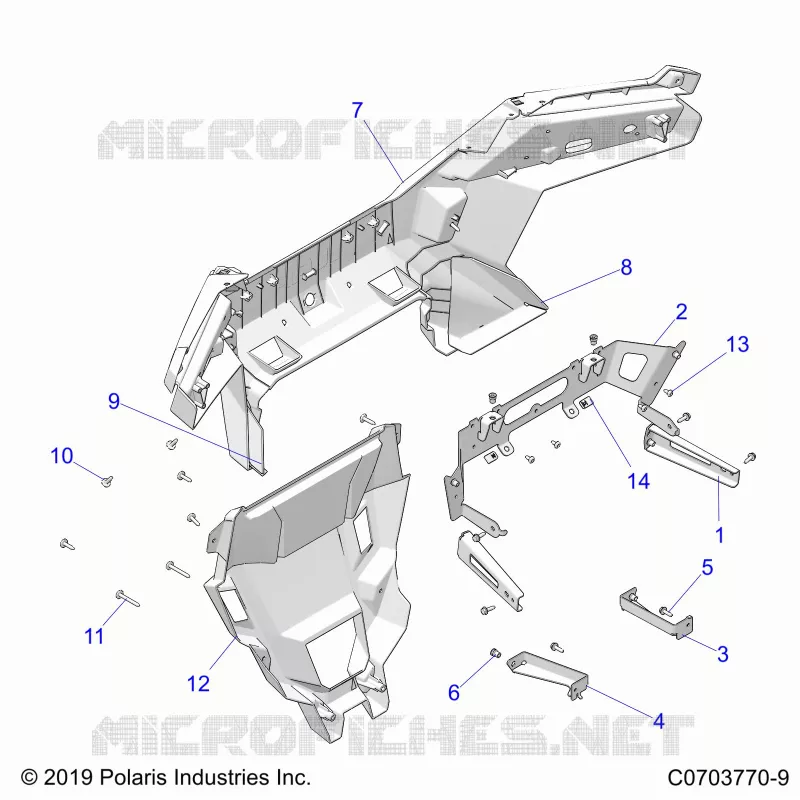 CARROSSERIE ARRIERE BUMPER