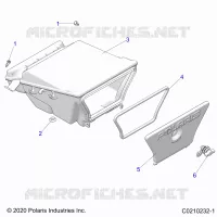 BODY, COFFRE, REAR