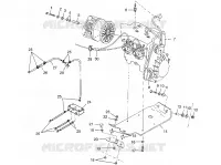 SUPPORT MOTEUR TRAIL TOURING 0982362 and EUROPEAN TRAIL TOURING E982362 (4942314231C005)