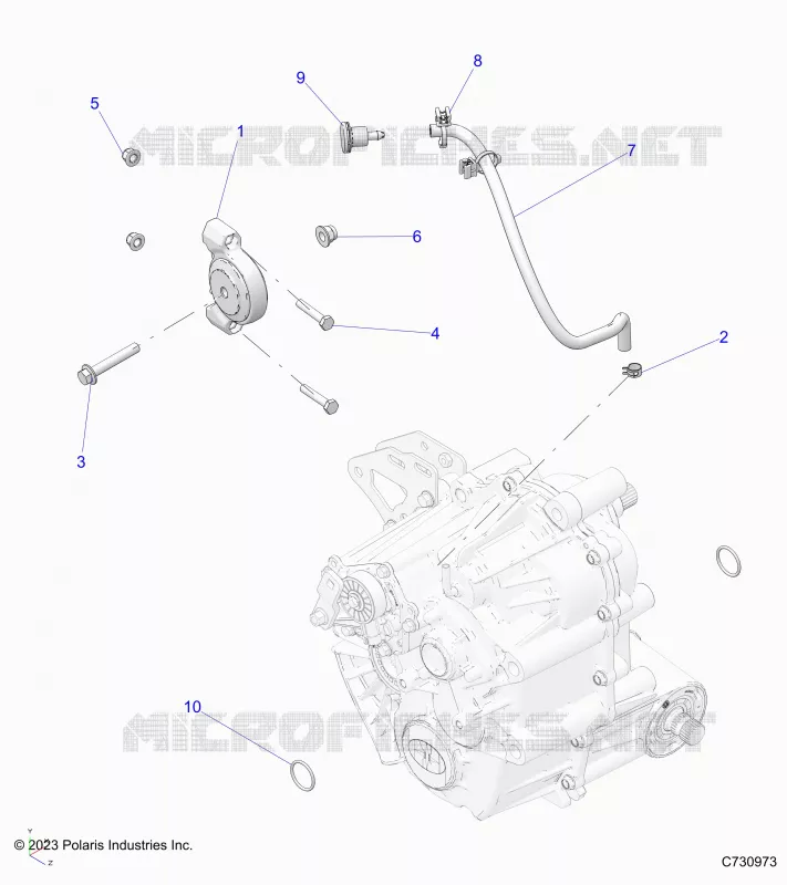 SYSTÃˆME DE TRANSMISSION, MAIN GEARCASE MOUNTING