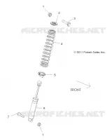 SUSPENSION ARRIERE SHOCK MOUNTING