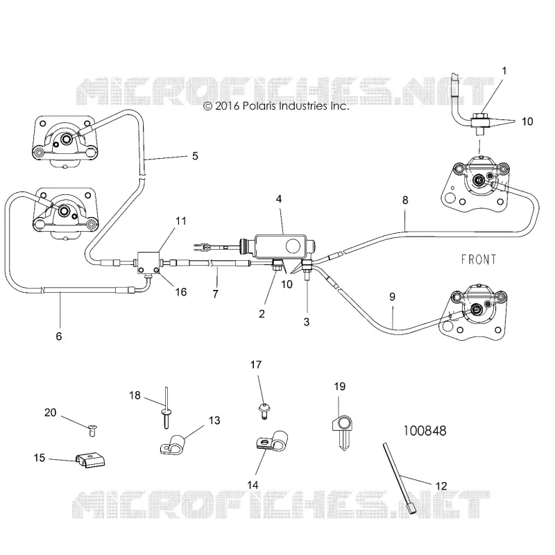 DURITES DE FREIN AND MASTER CYLINDER
