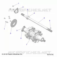 DRIVE TRAIN, JACKSHAFT AND ARBRE DE TRANSMISSION