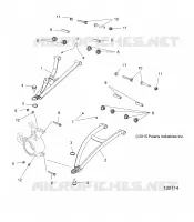 SUSPENSION AVANT A-ARMS