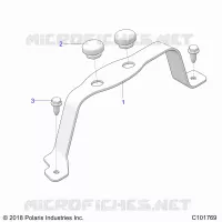 ENGINE, PRISE D'AIR SYSTEM BRACKET