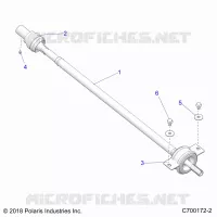 SYSTÃˆME DE TRANSMISSION, REAR PROP SHAFT