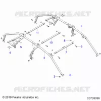 CHASSIS, CAB CADRE