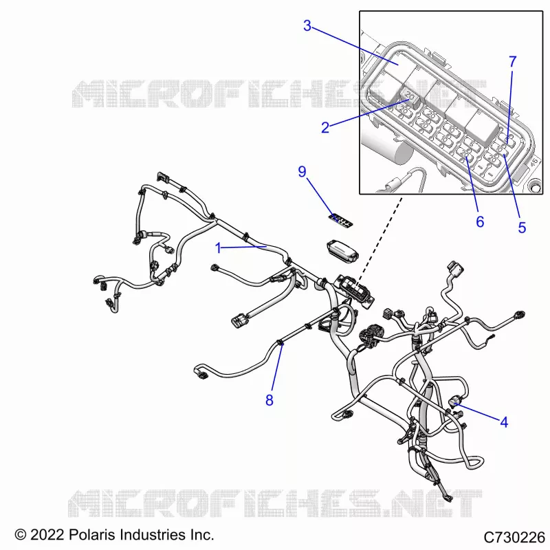 ELECTRICITE, WIRE HARNESSES