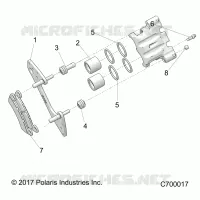 FREIN AVANT CALIPER