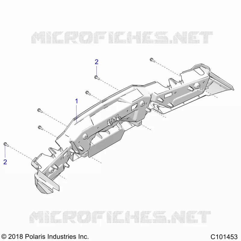 CARROSSERIE ARRIERE BUMPER
