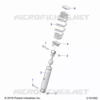 SUSPENSION ARRIERE SHOCKS