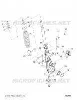 SUSPENSION, JAMBE DE FORCE AVANT