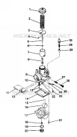 CARBURATEUR TRAIL BOSS W938527 (4924072407035A)