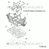 CHASSIS, MAIN FRAME AND SKID PLATES