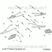 SUSPENSION AVANT CONTROL ARMS
