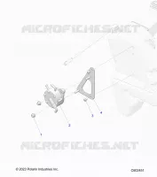 SYSTÃˆME D'ALIMENTATION, FUEL PUMP MOUNTING