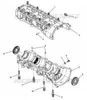 CARTERS MOTEUR 600 XCR 0961676 and EUROPEAN 600 XCR E961676 (4932123212C007)