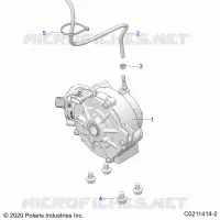 SYSTÃˆME DE TRANSMISSION, FRONT GEARCASE MOUNTING