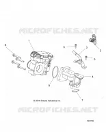 ENGINE, CORPS DE PAPILON AND FUEL RAIL