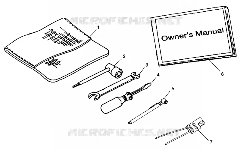 OUTILS BIG BOSS 6X6 400L W97AE38A (4940814081D002)