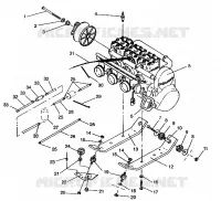 SUPPORT MOTEUR RXL TOURING E940869 (49274327430027)