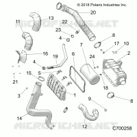 ENGINE, PRISE D'AIR SYSTEM