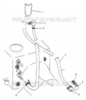 SIPHON HURRICANE B964466 and  Intl. HURRICANE I964466 (4935733573B008)